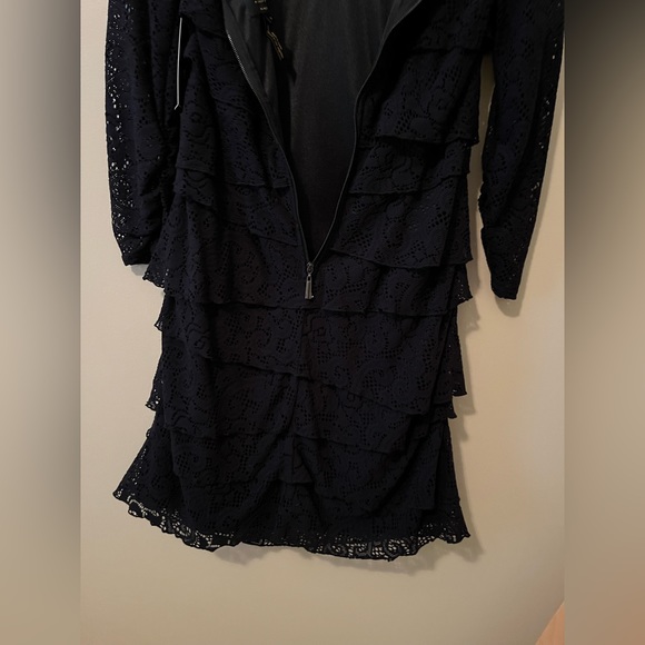 laundry BY SHELLI SEGAL Los Angeles Lace Dress Size 4 - Picture 10 of 13
